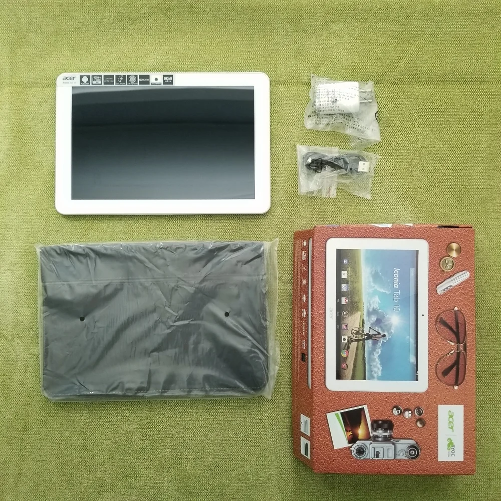 Acer Iconia Tab 10 Tablet Aluminum Body white NIB